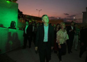 Baires. Noviembre 6 de 2015. El jefe de Gobierno porteño, Mauricio Macri, presentó esta noche, ante unos 2000 invitados, el Centro de Convenciones y Exposiciones, ubicado en Figueroa Alcorta y Pueyrredón que, con capacidad para más de 5000 personas, se convertirá en el más importante del país.   Foto Maria Ines Ghiglione-gv/GCBA.-